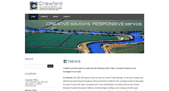 Desktop Screenshot of crawford-inc.com